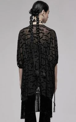 Punk Rave Carmilla Mesh Kimono