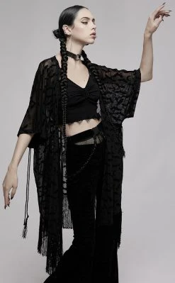 Punk Rave Carmilla Mesh Kimono
