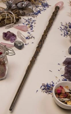 Crystals Carved Crystal Wands | Rose Quartz