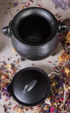 Cauldrons Cast Iron Cauldron With Lid Witchcraft