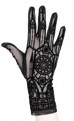 Restyle Cathedral Mesh Gloves