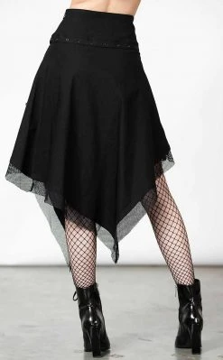 Killstar Clothing Catryna Asymmetrical Skirt