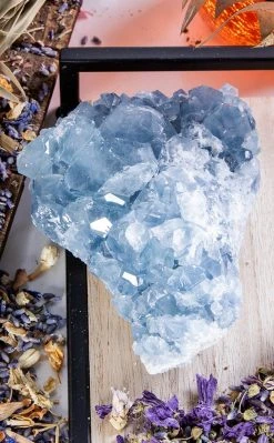 Crystals Witchcraft Celestite Clusters