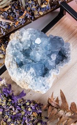 Crystals Witchcraft Celestite Clusters