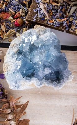 Crystals Witchcraft Celestite Clusters