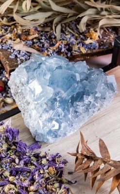 Crystals Witchcraft Celestite Clusters