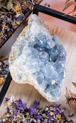 Crystals Witchcraft Celestite Clusters