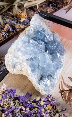 Crystals Witchcraft Celestite Clusters