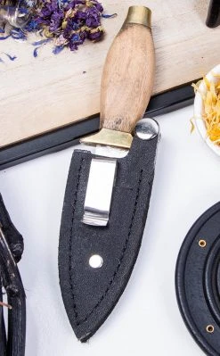 TB Ceremonial Athame With Wooden Handle Witchcraft