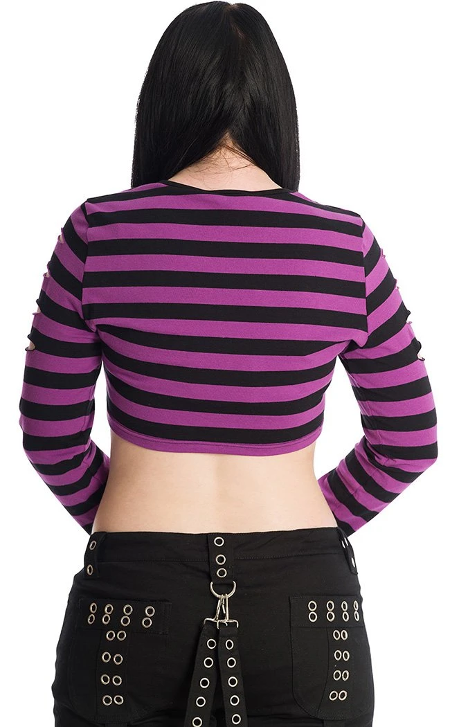 Banned Apparel Chantrea Top | Purple 7 Banned Apparel Chantrea Top | Purple
