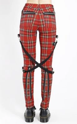 Tripp NYC Clothing Chaos Tartan Bondage Pants 8 Tripp NYC Clothing Chaos Tartan Bondage Pants