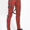 Tripp NYC Clothing Chaos Tartan Bondage Pants