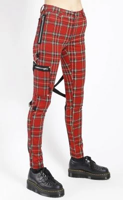 Tripp NYC Clothing Chaos Tartan Bondage Pants