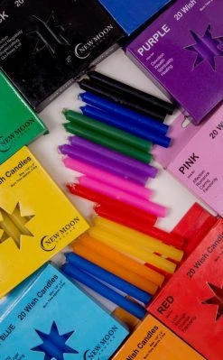 Chime Spell Candles 20 Pack - Light Blue Sale