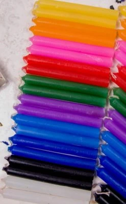 Chime Spell Candles 20 Pack - Light Blue Sale