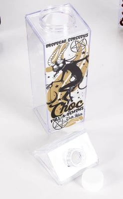 Drop Dead Gorgeous Choc Fulla Demons Milk Carton Drink Bottle Home & Gifts