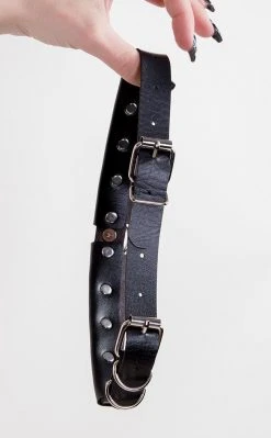 Cold Black Heart Chokers Choker Extender | Plus Size | Buckle