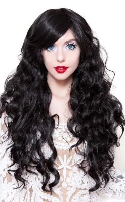 Rockstar Wigs Beauty Classic Wavy Black Wig