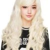 Rockstar Wigs Classic Wavy Lolita Wig | Platinum Blonde Beauty