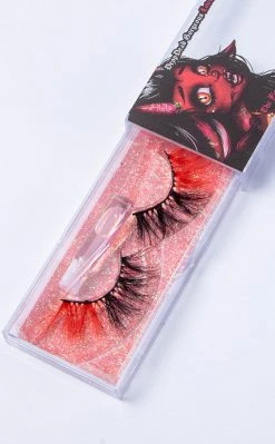Rose Demon New Arrivals Colour Flare Lashes | The Fiery One