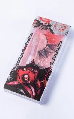 Rose Demon New Arrivals Colour Flare Lashes | The Fiery One