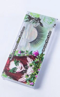Rose Demon Colour Flare Lashes | The Poisonous One