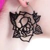 TB Comin' Up Roses Plug Hoops | Earrings Jewellery