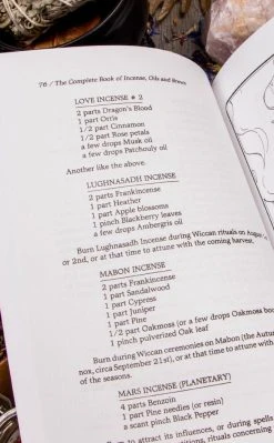 Occult Books Complete Book Of Incense Oils And Brews Witchcraft