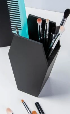 The Haunted Mansion Home & Gifts Contour Catacomb Coffin Brush Holder