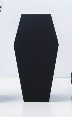 The Haunted Mansion Home & Gifts Contour Catacomb Coffin Brush Holder