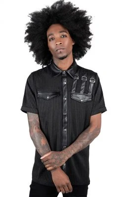 Killstar Corporate Hell Shirt | Pinstripe Clothing 6 Killstar Corporate Hell Shirt | Pinstripe Clothing