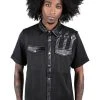 Killstar Corporate Hell Shirt | Pinstripe Clothing