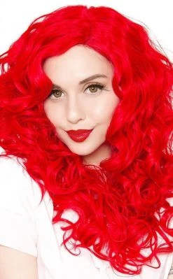 Rockstar Wigs Beauty Cosplay 22" Rockin' Red Lace Front Wig