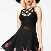 Killstar Covenant Skater Skirt