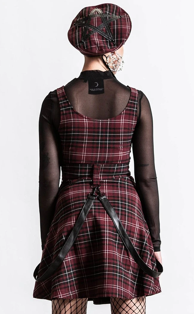Killstar Crash Skater Dress | Blood Tartan 4 Killstar Crash Skater Dress | Blood Tartan
