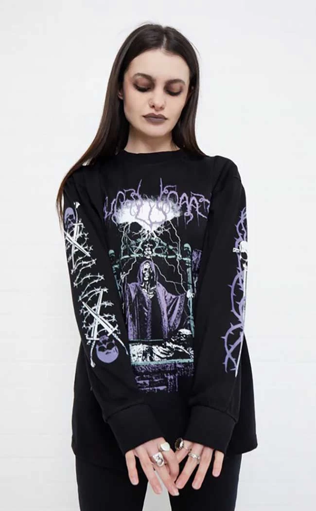 Mary Wyatt Clothing Crypt Wizard Long Sleeve Tee 3 Mary Wyatt Clothing Crypt Wizard Long Sleeve Tee