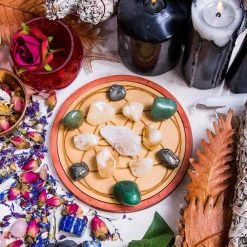 Crystals Crystal Grid For Prosperity Home Decor