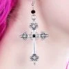 Gothic Jewellery Accessories Cursed Crusade Earrings