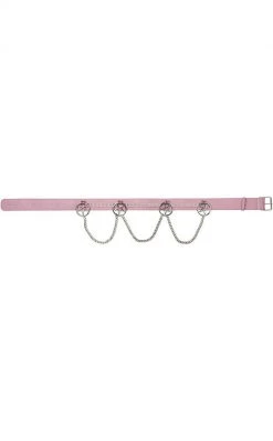 Killstar Curses Belt | Pastel Pink Accessories