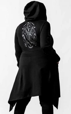 Killstar Curses Long Hoodie