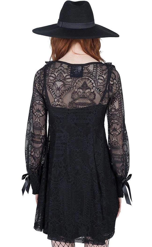 Killstar Cybele Lace Dress | Black 7 Killstar Cybele Lace Dress | Black
