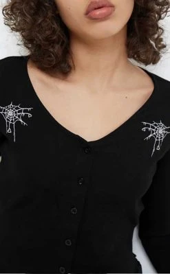 Mary Wyatt Cynthia Ribbed Long Sleeve Cardigan Clothing 9 Mary Wyatt Cynthia Ribbed Long Sleeve Cardigan Clothing