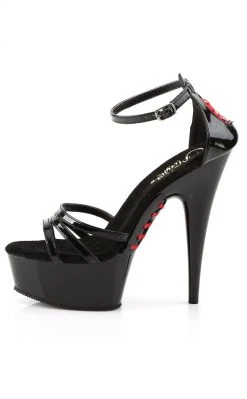 Pleaser DELIGHT-662 Black Heels
