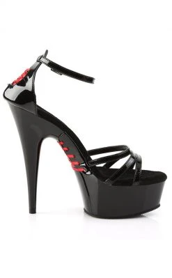 Pleaser DELIGHT-662 Black Heels