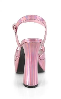 Demonia DOLLY-09 Pink Holographic Mary Jane Heels Shoes 10 Demonia DOLLY-09 Pink Holographic Mary Jane Heels Shoes