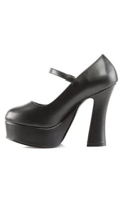 Demonia Shoes DOLLY-50 Black Mary Jane Heels (Au Stock)