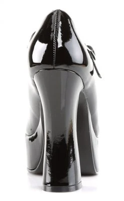 Demonia DOLLY-50 Black Patent Mary Jane Heels Shoes