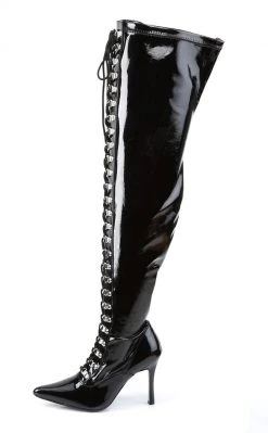 Funtasma DOMINATRIX-3024X Blk Pat Boots