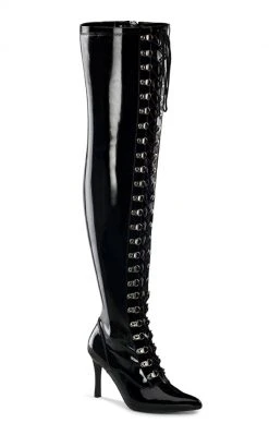 Funtasma DOMINATRIX-3024X Blk Pat Boots