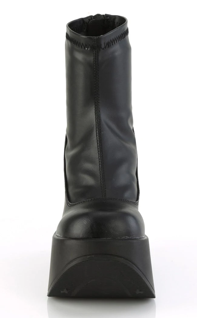 Demonia Shoes DYNAMITE-100 Black Matte Ankle Boots 4 Demonia Shoes DYNAMITE-100 Black Matte Ankle Boots